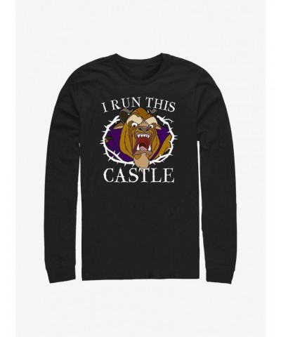 Disney Beauty and the Beast Castle Long-Sleeve T-Shirt $13.49 T-Shirts