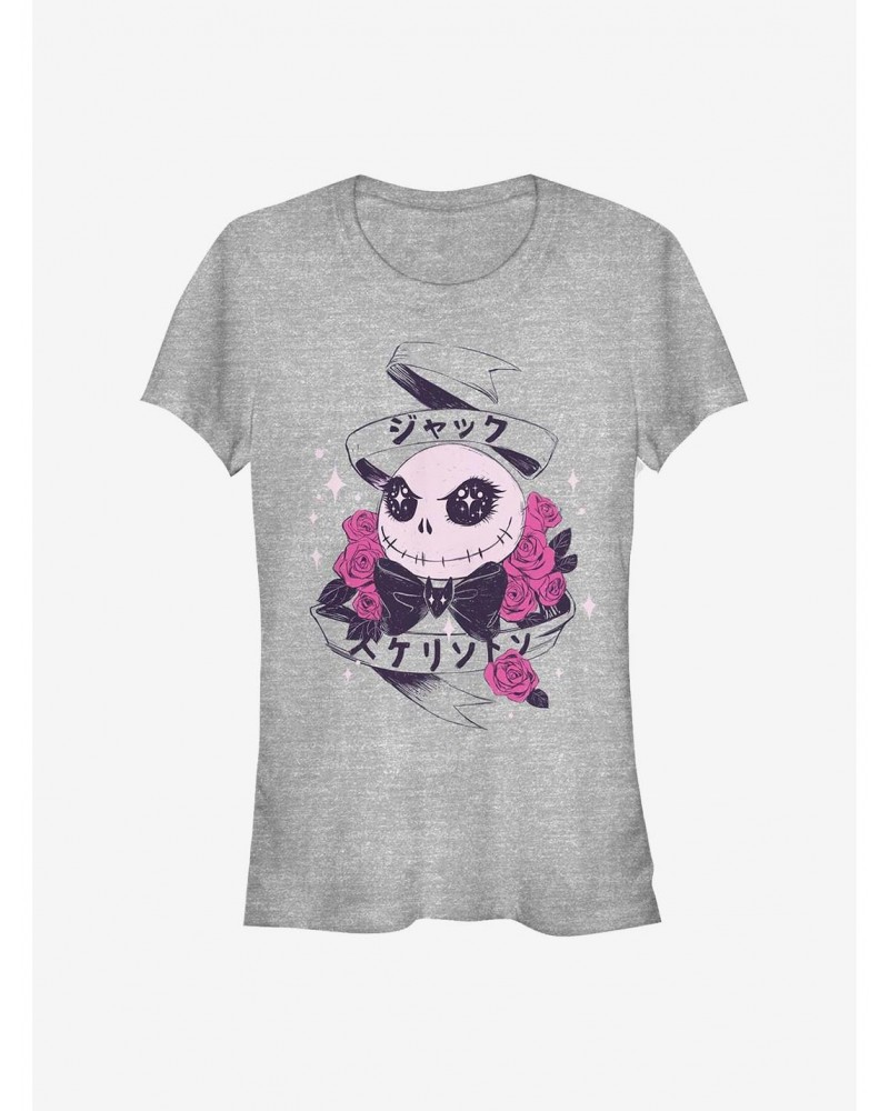 Disney The Nightmare Before Christmas Cutie Japanese Text Girls T-Shirt $10.21 T-Shirts