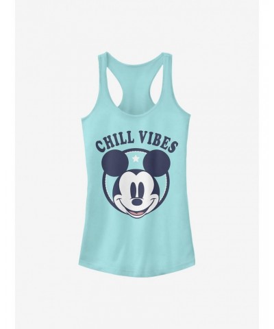 Disney Mickey Mouse Chill Vibes Girls Tank $7.47 Tanks