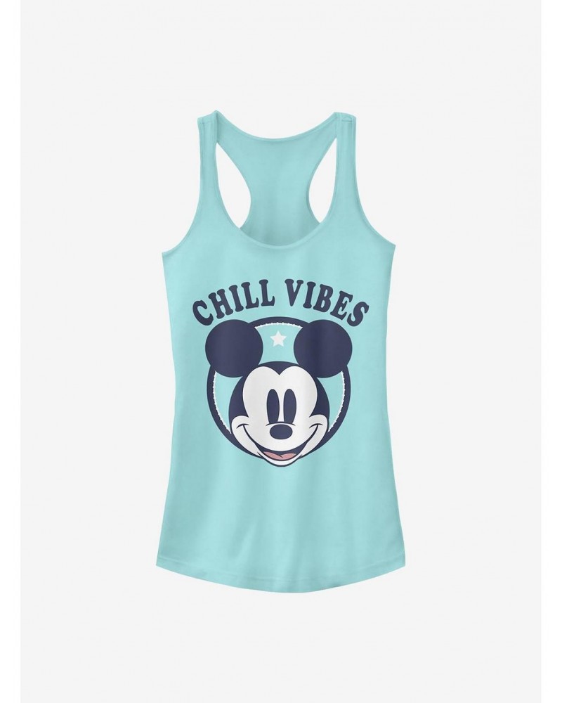 Disney Mickey Mouse Chill Vibes Girls Tank $7.47 Tanks