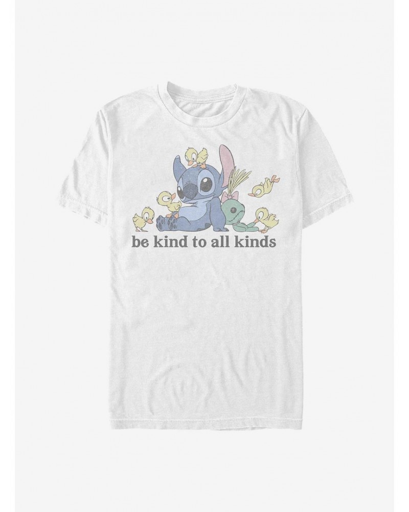 Disney Lilo & Stitch Be Kind To All Kinds T-Shirt $7.41 T-Shirts