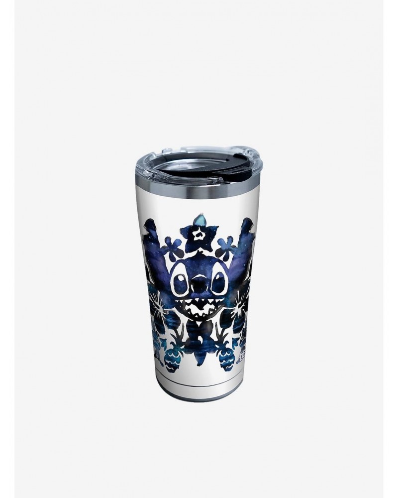 Disney Lilo & Stitch Watercolor Stitch 20oz Stainless Steel Tumbler $14.31 Tumblers