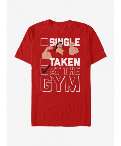 Disney Beauty And The Beast At The Gym T-Shirt $11.23 T-Shirts