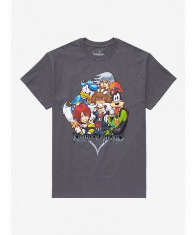 Disney Kingdom Hearts Smiling T-Shirt $10.04 T-Shirts