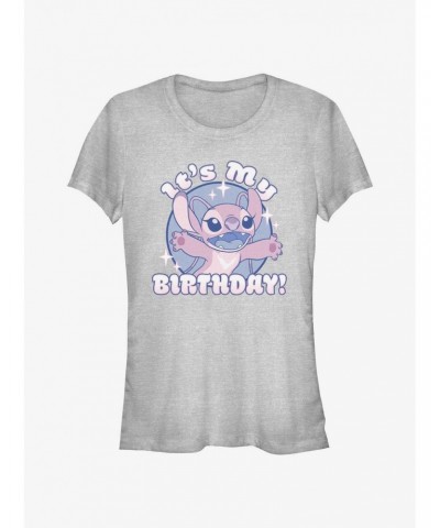 Disney Lilo & Stitch Angel It's My Birthday Girls T-Shirt $9.71 T-Shirts