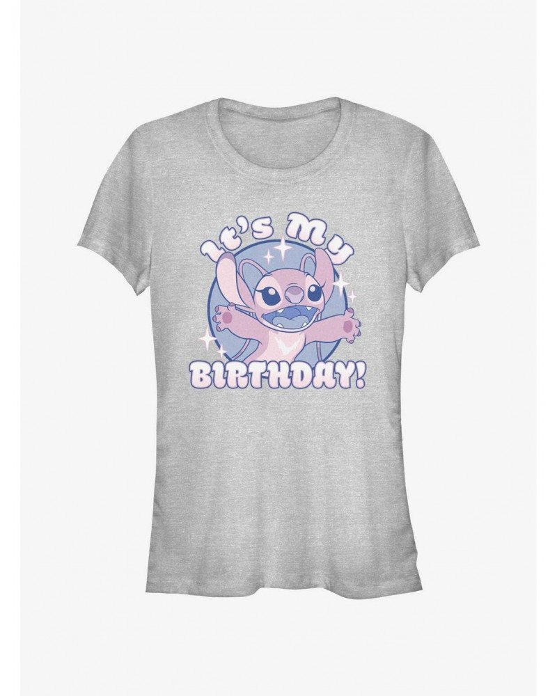 Disney Lilo & Stitch Angel It's My Birthday Girls T-Shirt $9.71 T-Shirts