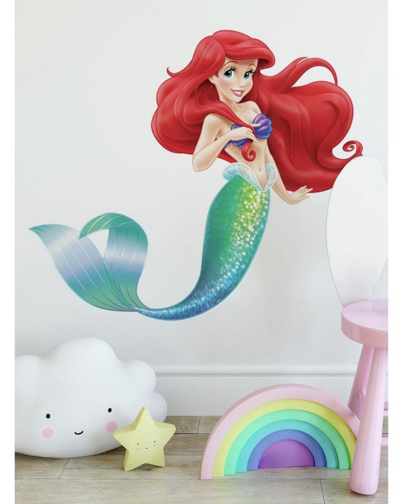 Disney The Little Mermaid Peel And Stick Giant Wall Decals $9.55 Decals