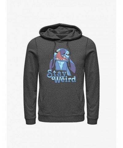 Disney Lilo & Stitch Stay Weird Hoodie $20.65 Hoodies