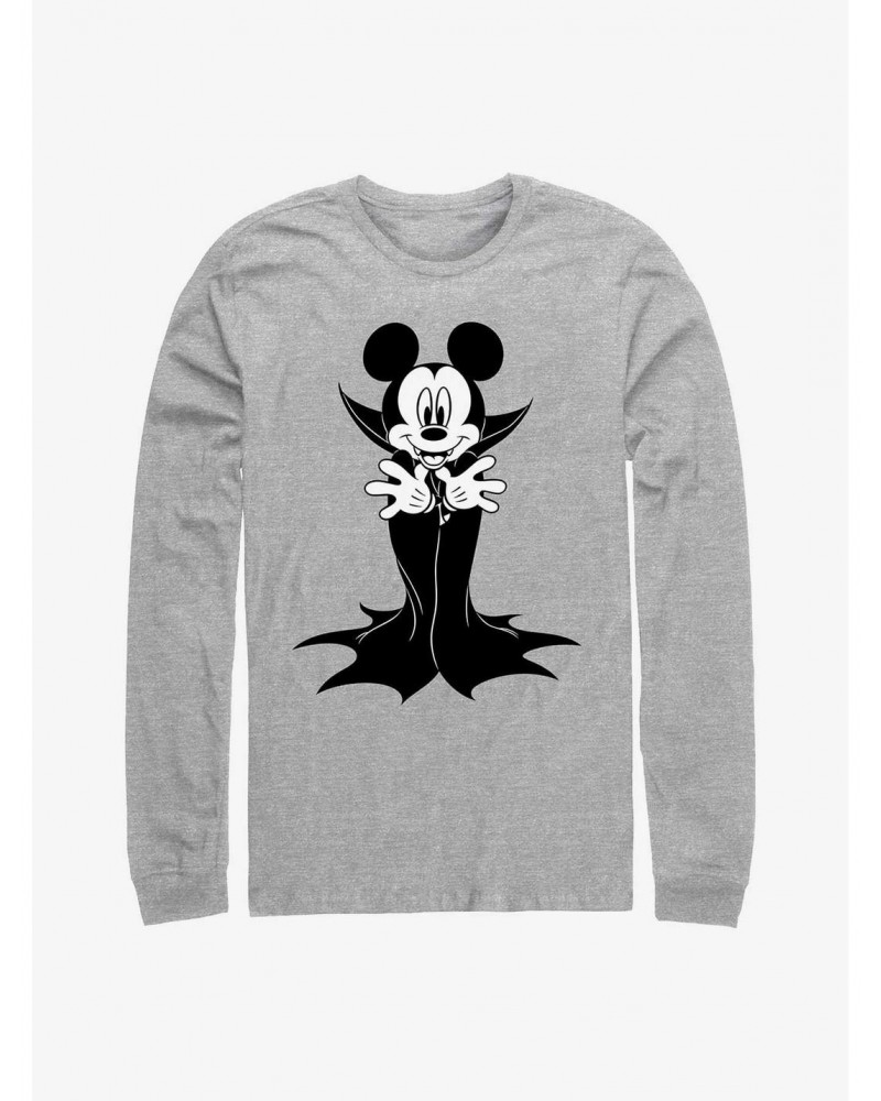 Disney Mickey Mouse Vampire Mickey Long-Sleeve T-Shirt $13.16 T-Shirts