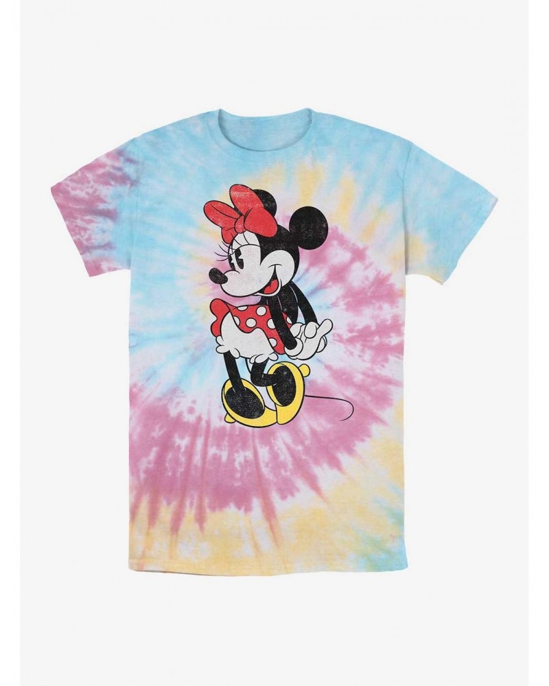 Disney Minnie Mouse Classic Minnie Tie Dye T-Shirt $9.32 T-Shirts