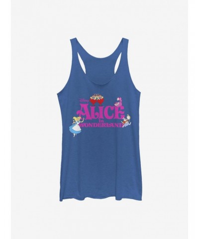 Disney Alice In Wonderland Wonderland Girls Tank $12.69 Tanks