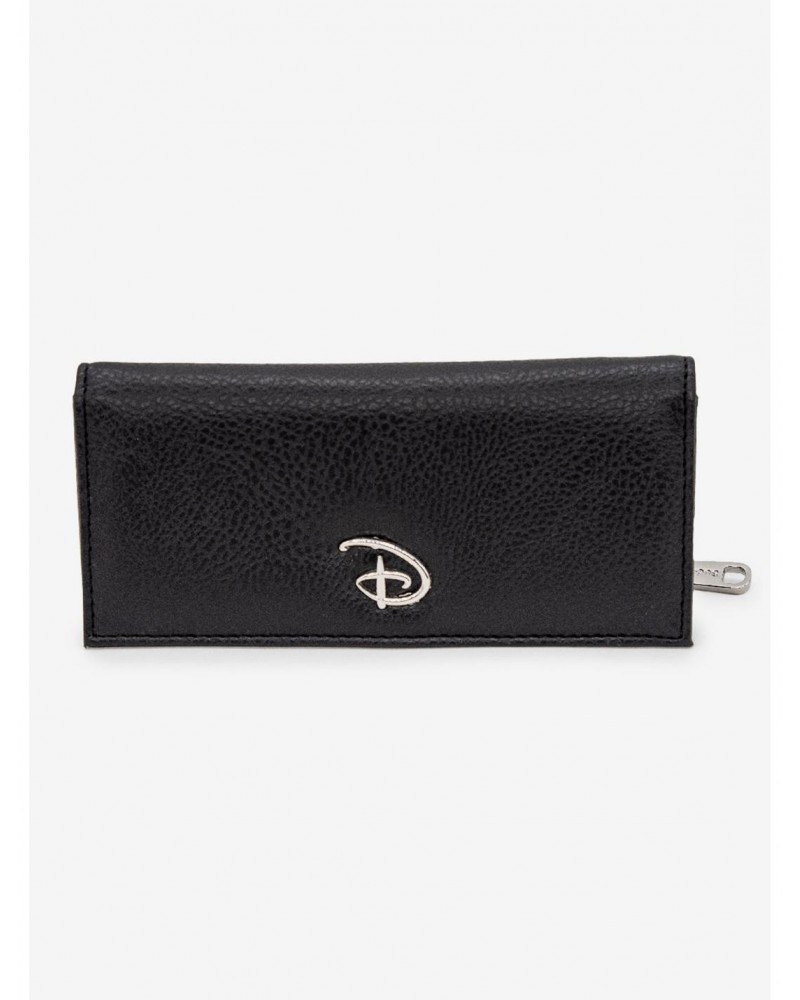 Disney Signature D Logo Snap Pouch Foldover Wallet $12.14 Wallets