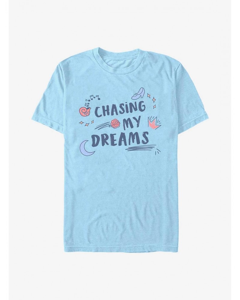 Disney Princesses Chasing My Dreams T-Shirt $7.41 T-Shirts