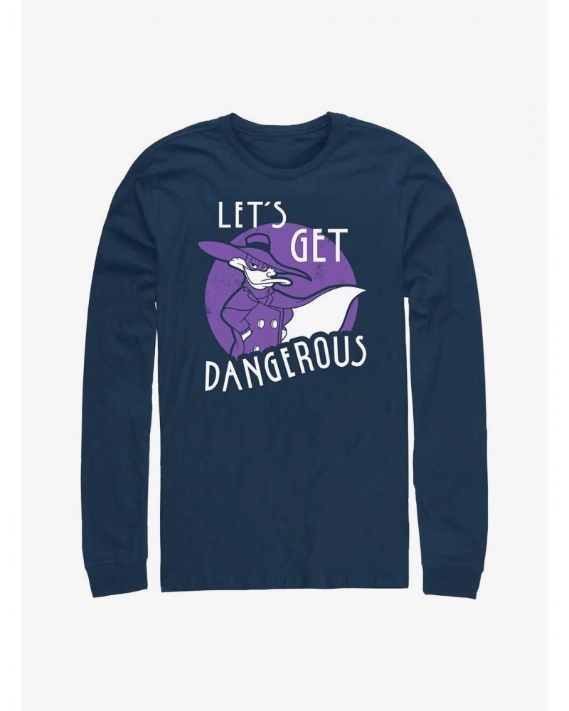 Disney Darkwing Duck Get Dangerous Long Sleeve T-Shirt $13.16 T-Shirts