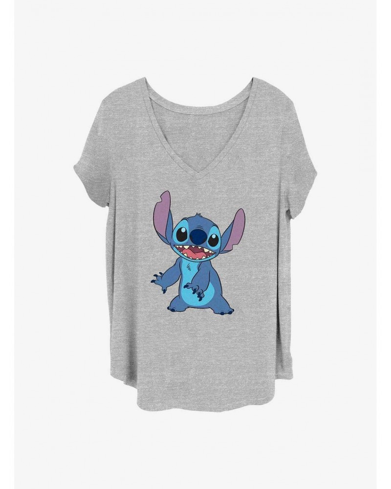 Disney Lilo & Stitch Simply Stitch Girls T-Shirt Plus Size $14.16 T-Shirts