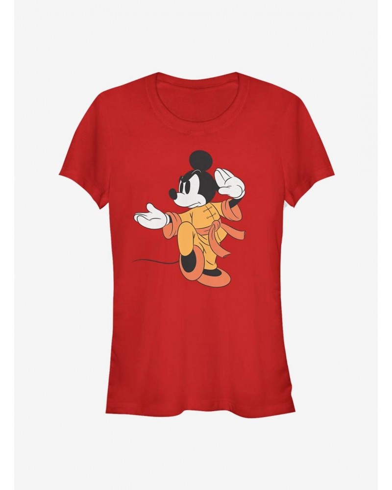 Disney Mickey Kung Fu Classic Girls T-Shirt $11.45 T-Shirts