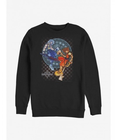 Disney Kingdom Hearts Strength Tested Crew Sweatshirt $14.39 Sweatshirts