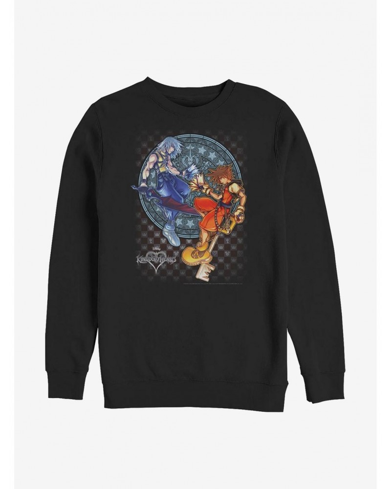 Disney Kingdom Hearts Strength Tested Crew Sweatshirt $14.39 Sweatshirts