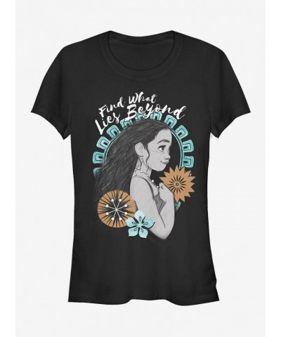 Disney Moana Find What Lies Beyond Girls T-Shirt $9.21 T-Shirts