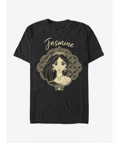 Disney Aladdin 2019 Jasmine Portrait T-Shirt $10.28 T-Shirts