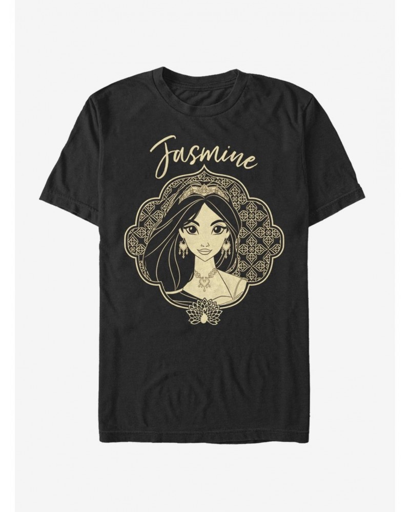 Disney Aladdin 2019 Jasmine Portrait T-Shirt $10.28 T-Shirts