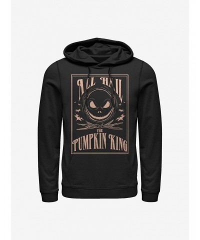 Disney The Nightmare Before Christmas Hail The Pumpkin King Hoodie $20.65 Hoodies