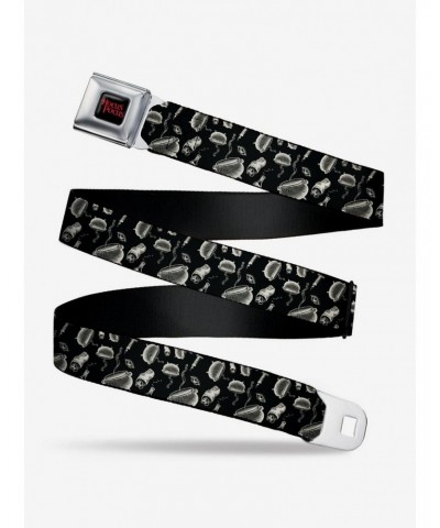 Disney Hocus Pocus Elements Collage Black White Seatbelt Belt $11.21 Belts