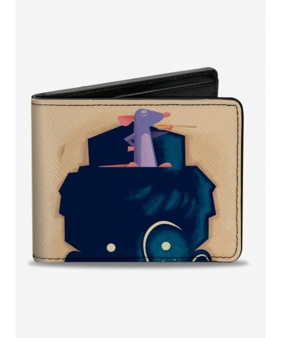 Disney Pixar Ratatouille Remy Paris Bifold Wallet $8.57 Wallets