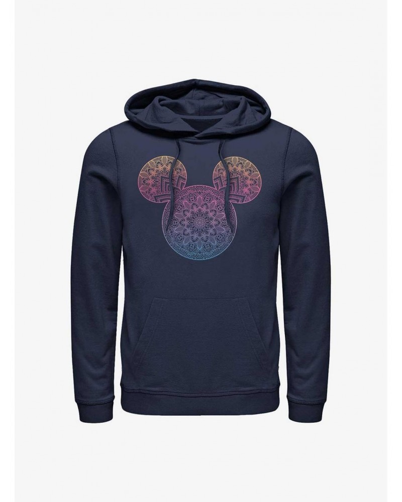 Disney Mickey Mouse Mickey Mandala Fill Hoodie $22.00 Hoodies