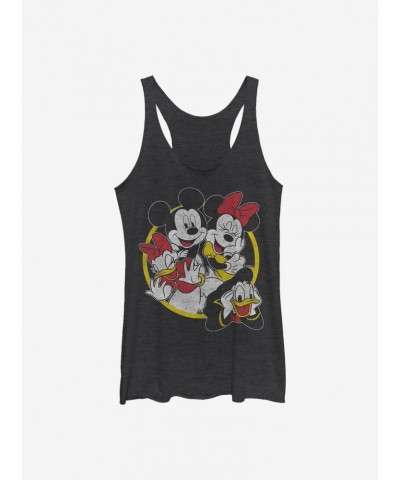 Disney Mickey Mouse Disney Mickey Mouse Group Girls Tank $11.66 Tanks