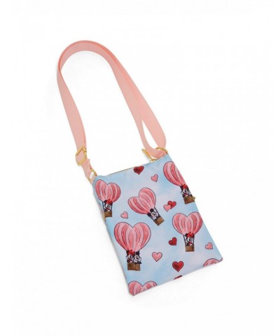 Her Universe Disney Mickey Mouse & Minnie Mouse Heart Balloon Passport Crossbody Bag $8.28 Bags