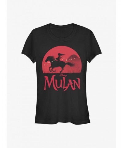 Disney Mulan Mulan Sunset Girls T-Shirt $9.46 T-Shirts