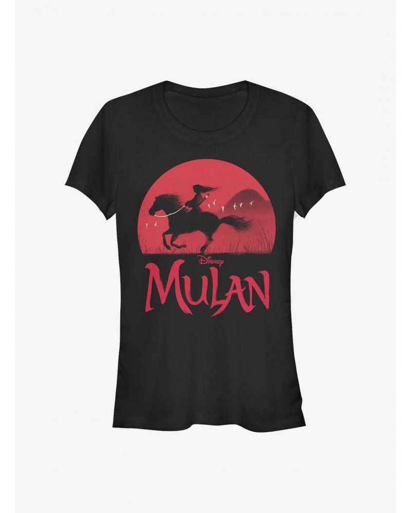 Disney Mulan Mulan Sunset Girls T-Shirt $9.46 T-Shirts