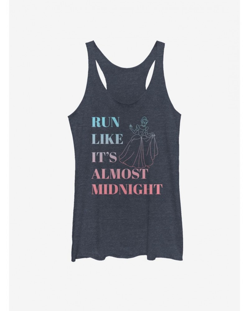 Disney Cinderella Run Like It's Almost Midnight Girls T-Shirt $7.97 T-Shirts