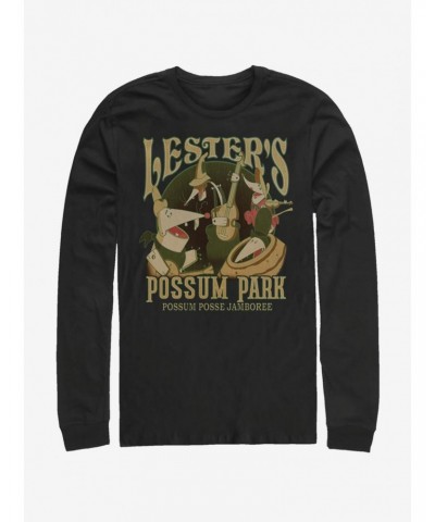 Disney A Goofy Movie Lesters Possum Park Long-Sleeve T-Shirt $13.82 T-Shirts