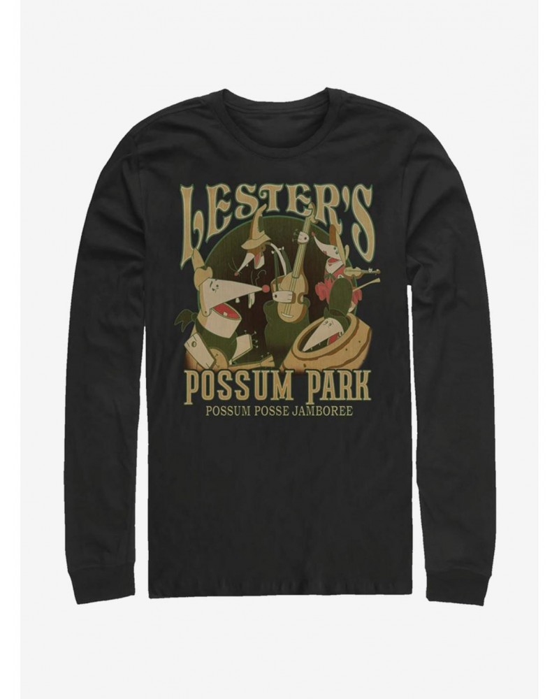 Disney A Goofy Movie Lesters Possum Park Long-Sleeve T-Shirt $13.82 T-Shirts