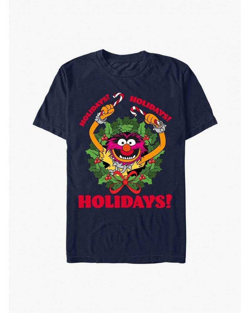 Disney The Muppets Animal Holiday T-Shirt $8.84 T-Shirts