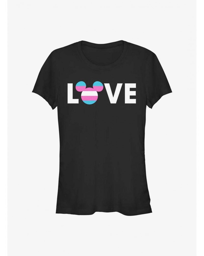 Disney Mickey Mouse Transgender Love Pride T-Shirt $10.96 T-Shirts