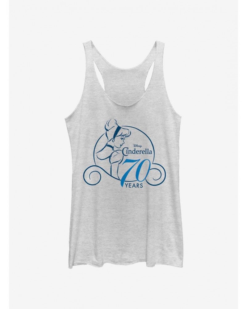 Disney Cinderella Simple Anniversary Girls Tank $11.91 Tanks