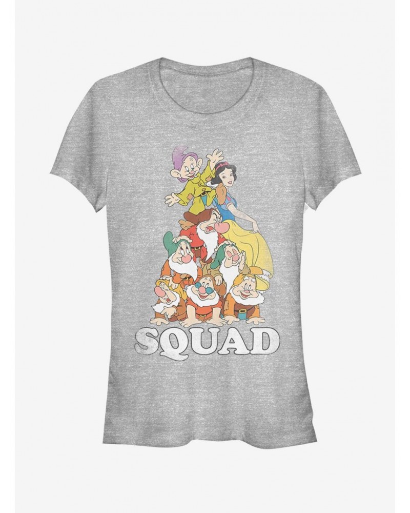 Disney Snow White And The Seven Dwarfs Squad Girls T-Shirt $12.20 T-Shirts