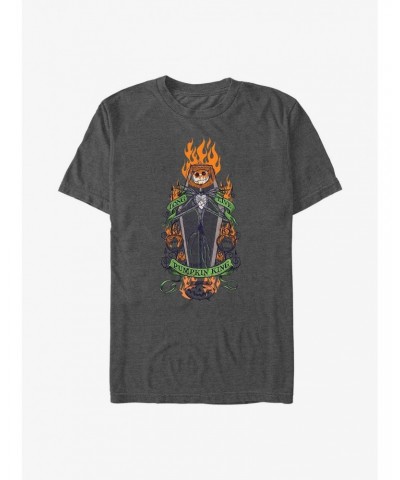 Disney The Nightmare Before Christmas Long Live Jack The Pumpkin King T-Shirt $9.56 T-Shirts