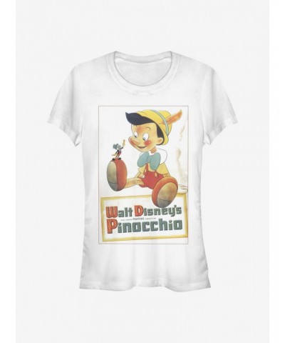 Disney Pinocchio Vintaged Poster Girls T-Shirt $11.95 T-Shirts