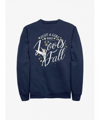 Disney Tinker Bell Tink Loves Fall Sweatshirt $15.87 Sweatshirts