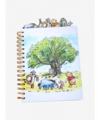 Disney Winnie The Pooh Vintage Tabbed Journal $7.44 Journals