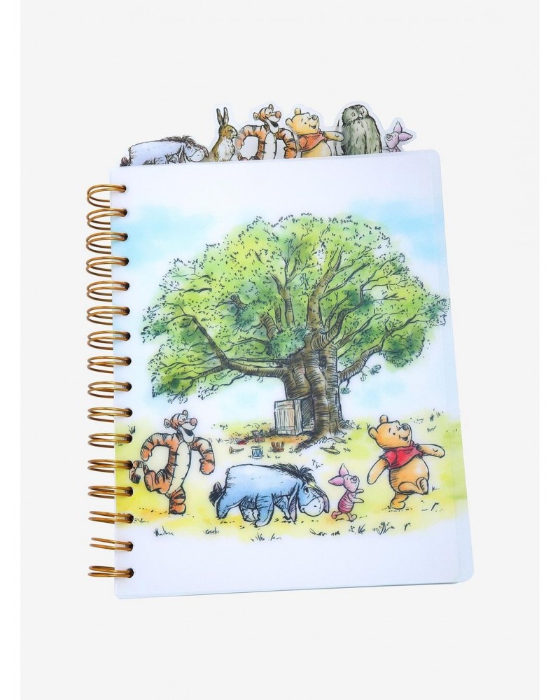 Disney Winnie The Pooh Vintage Tabbed Journal $7.44 Journals