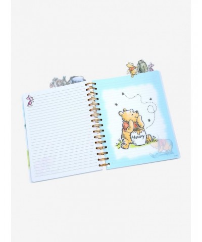 Disney Winnie The Pooh Vintage Tabbed Journal $7.44 Journals