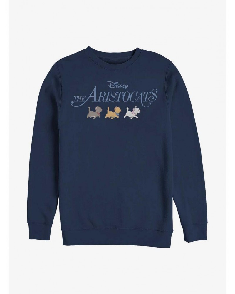 Disney The Aristocats Kitten Walk Logo Sweatshirt $12.18 Sweatshirts