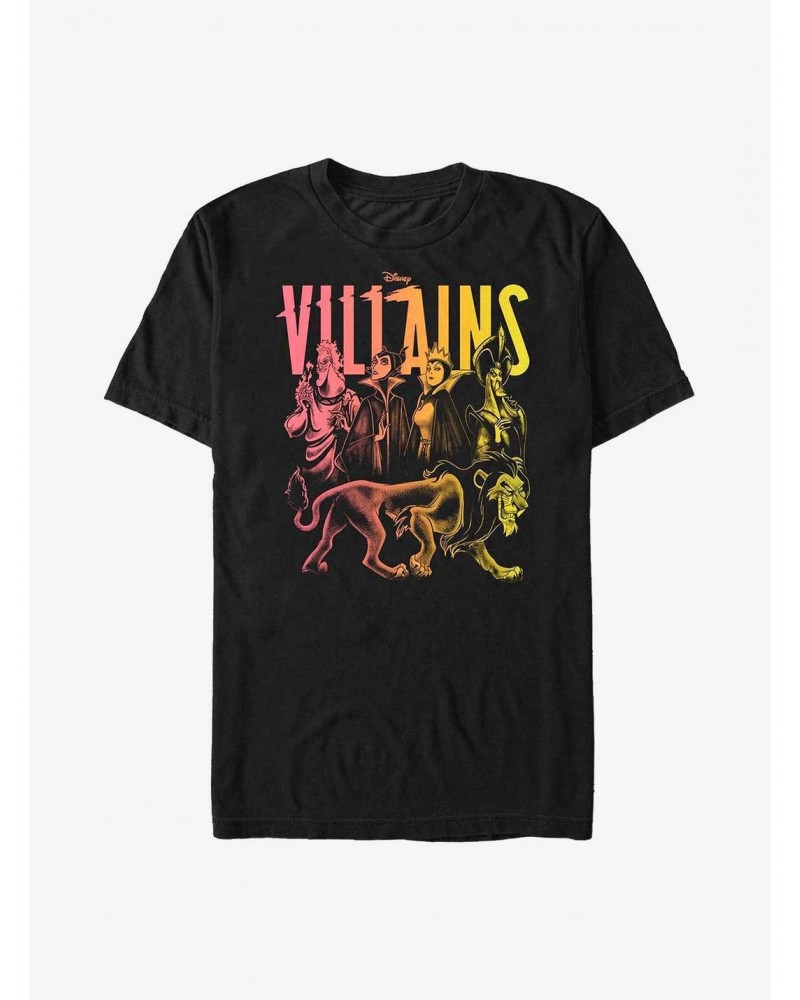 Disney Villains The Most Wicked Of Them All T-Shirt $7.65 T-Shirts