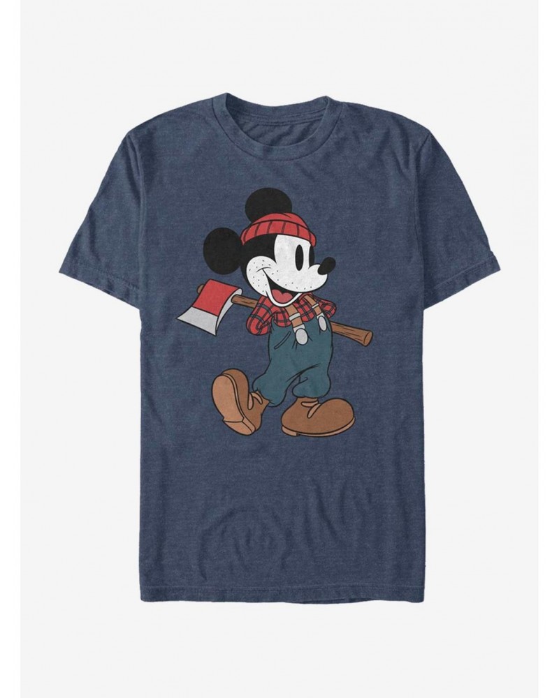 Disney Mickey Mouse Lumberjack Mickey T-Shirt $10.04 T-Shirts