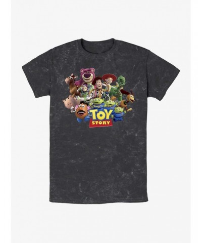 Disney Pixar Toy Story Squad Mineral Wash T-Shirt $8.81 T-Shirts